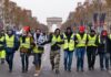 Les manifestations du Nombre Jaune à Paris