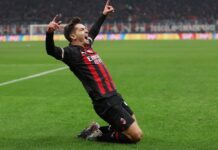 Ligue des champions : AC Milan s’impose en quart de finale aller contre Naples à onze contre dix