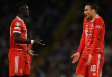 Bayern Munich : une bagarre aurait éclaté entre Sadio Mané et Leroy Sané après la défaite à City
