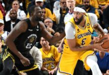 Les Los Angeles Lakers remportent le match 1 chez les Golden State Warriors en play-offs de NBA