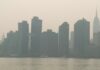 La fumée des incendies canadiens rend l’air irrespirable à New York