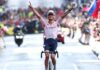 Mathieu Van der Poel sacré champion du monde de cyclisme sur route à Glasgow après une course épique